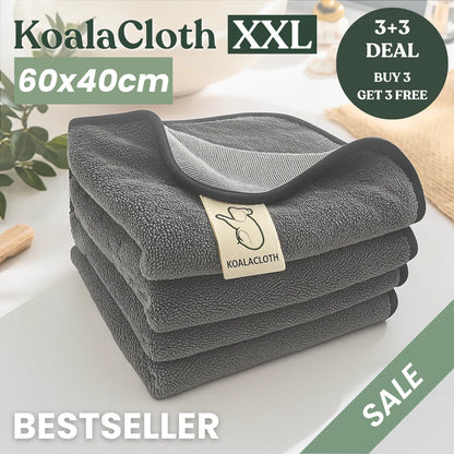 Crystal™ XXL - El Paño Mágico para Vidrios y Cristales (60×40 cm)