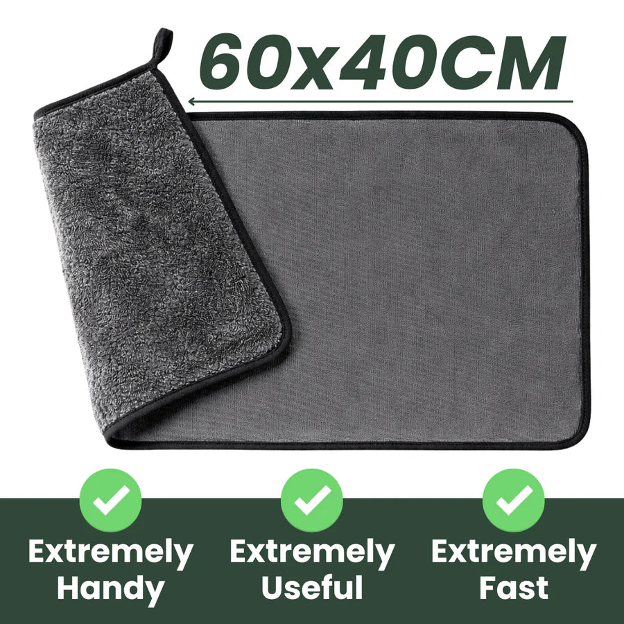 Crystal™ XXL - El Paño Mágico para Vidrios y Cristales (60×40 cm)
